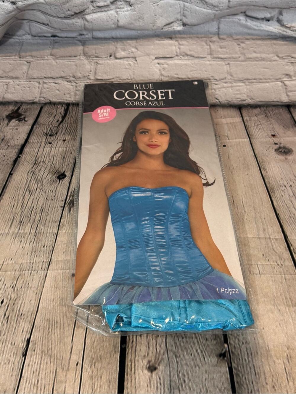 Amscan Blue Women’s Costume Corset